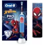 Oral-B Vitality PRO Kids Spiderman elektriskā zobu birste ar ceļojuma maciņu