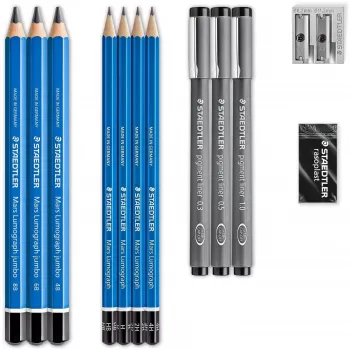 Krāsainie zīmuļi Staedtler 100 Multi 7 gab. komplektā