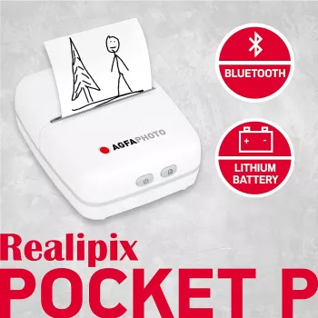 AgfaPhoto Realpix Pocket P Thermal White