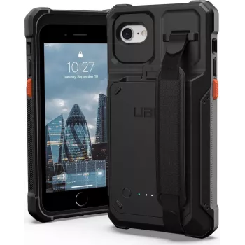 UAG Urban Armor Gear Workflow Battery Case Apple iPhone SE (2022 & 2020) melns bez mazumtirdzniecības iepakojuma WF0000044040