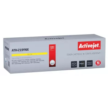Tonera kasetne ActiveJet ATH-219YNX saderīga dzeltena HP, 2500 lpp., viena iepakojumā, standarta ražība