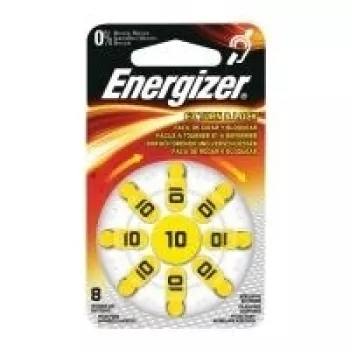 Energizer cinka-gaisa baterijas 10 8gab. (634923)