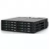 ICY DOCK ToughArmor MB998IP-B - 8 nodalījumu 2,5 inch SAS/SATA SSD un HDD (7mm) aizmugurējā plate
