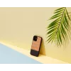 Aizsargmaciņš Man and Wood iPhone 12 mini Herringbone Nero Black