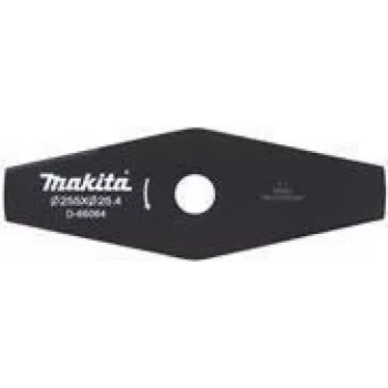 Makita Motorsensen-Messer nezālēm un sausai zālei, 255 mm, 2 zobi, saderīgs ar DUR368AZ (D-66064)