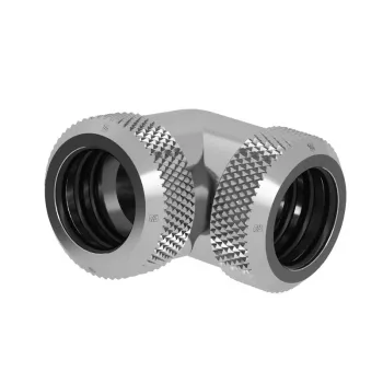 Barrow 90° Multi-Link Adapter TWT90KNS-K14 14 mm cietajai caurulei — sudrabs