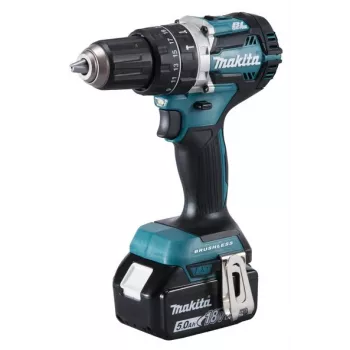 Makita DHP484RTJ bezatslēgas urbjmašīna 1.8 kg Melna, Zila