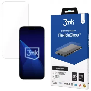 3MK FlexibleGlass rūdīta stikla aizsargplēve Apple iPhone 17