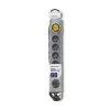 Pārsprieguma aizsargs Qoltec 50166 Pelēks 6 AC Kontaktligzdas 230V 3m