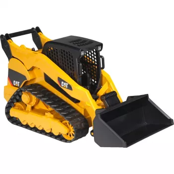 BRUDER 02136 CATERPILLAR daudzfunkciju iekrāvējs, 1:16 mērogs