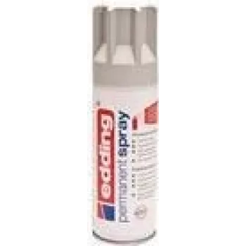 Akrila krāsas aerosols Edding 5200 200 ml gaiši pelēks