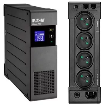 Nepārtrauktās barošanas avots Eaton Ellipse PRO 850 FR, līnij-interaktīvs UPS, 0.85 kVA (510 W), 4 kontaktligzdas, LCD, tornis
