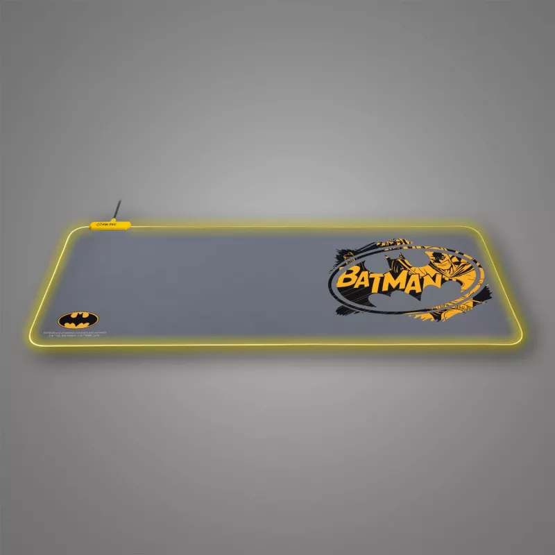 FR-TEC BATPCMPAD Gaming Pele Paliktnis Melns - Pelēks - Dzeltens (BATPCMPAD)