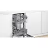 Trauku mazgājamā mašīna Bosch Serie 2 SPI2HKS42E daļēji iebūvējama šaura 45 cm, 10 komplekti, 5 programmas, E klase