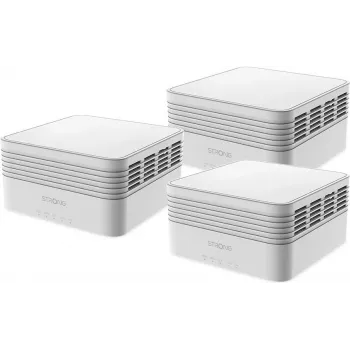 Strong MESHTRIAX3000 Mesh Wi-Fi Sistēma Dual-Band (2,4 GHz/5 GHz) Wi-Fi 6 (802.11ax) Balts 3 Iekšējie