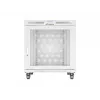 Rack skapis LANBERG FF01-8015-23SL 19 collu 15U, pelēks, perforētas priekšējās durvis