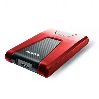 ADATA DashDrive Durable HD650 ārējais cietais disks 1 TB 2.5 collu USB 3.2 Gen 1 sarkans