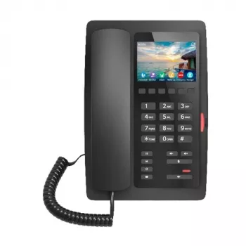 Fanvil H5W IP telefons Melns 2 līnijas Wi-Fi