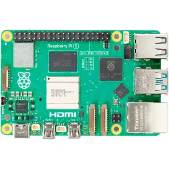 Raspberry Pi 5 B 4GB RAM Einplatinenrechner - Broadcom BCM2712 / 2.4 GHz