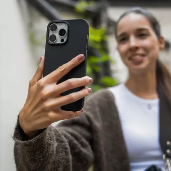 Aizsargmaciņa FIXED Story Samsung Galaxy S26, melna, plāns aizsargvāciņš