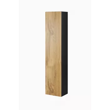 Cama slēgts Skapis VIGO '180' 180/40/30 melns/votana ozols