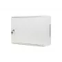 Sienas stiprinājuma skapis Lanberg WAF1 19 inch 4U+3U 540x200 mm, zems profils, pelēks