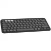 Logitech Pebble Keys 2 K380s - Bezvadu tastatūra - Bluetooth LE - QWERTZ - Vācu - Tonal Graphite (920-011795)