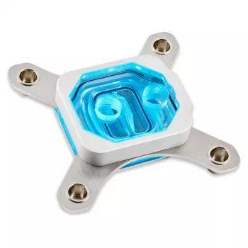 Ūdens bloks Aqua-Computer 21871 — acetāls/alumīnijs, 94×94×22 mm