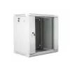 Sienas tīkla skapis LANBERG WF01-6412-10S, 12U, 19 collu, 600×450×640 mm, IP20, 60 kg