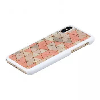 iKins viedtālruņa maciņš iPhone XS / XS Max dimanta balts aizsargpārvalks