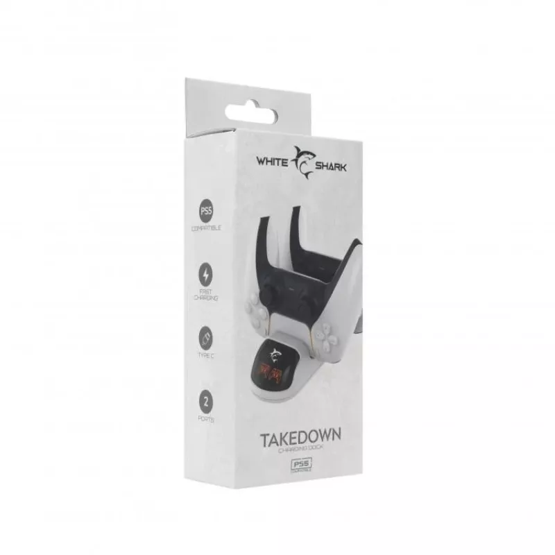 White Shark PS5-0506 Takedown uzlādes doks