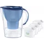Ūdens filtra krūze BRITA Marella XL, 3.5 L tvertne, 2 L filtrēta ūdens tilpums, zila