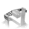 Montāžas kronšteins Asetek SimSports Steel Black 135x535x168mm