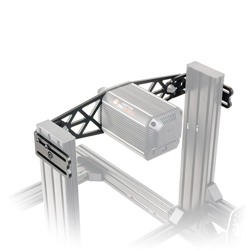 Montāžas kronšteins Asetek SimSports Steel Black 135x535x168mm