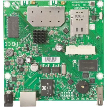 MikroTik RB912UAG-5HPnD bezvadu maršrutētājs, 5GHz, 1x RJ45 1000Mb/s, 1x miniPCIe