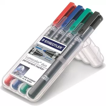 Permanentais marķieris Staedtler Lumocolor 348 smalkais/bullet gals