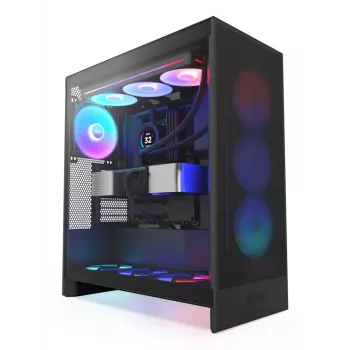 NZXT H7 Flow RGB Midi Tower Melns