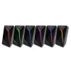 Media-tech MT3172 Black 2.0 spēļu skaļruņi ar Bluetooth un RGB