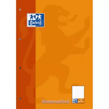Piezīmju klade Oxford 100061261 A4 oranža 90 g/m²