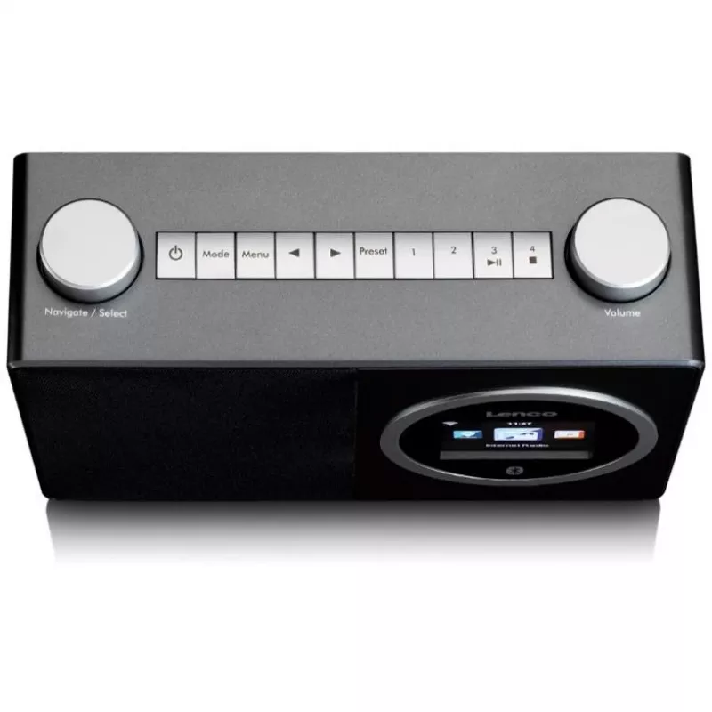 Lenco DIR-70 tīkla audio atskaņotājs, 3 W (kopā), melns (DIR-70BK)