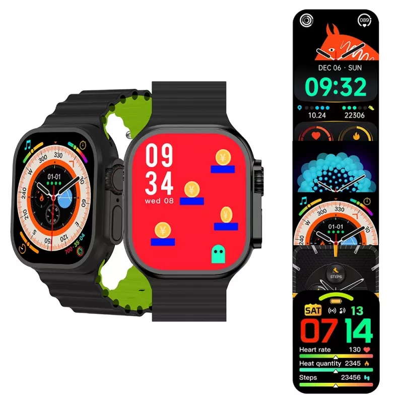 FUSION MT872 viedpulkstenis — Bluetooth zvani, pulss, asinsspiediens, skābekļa līmenis