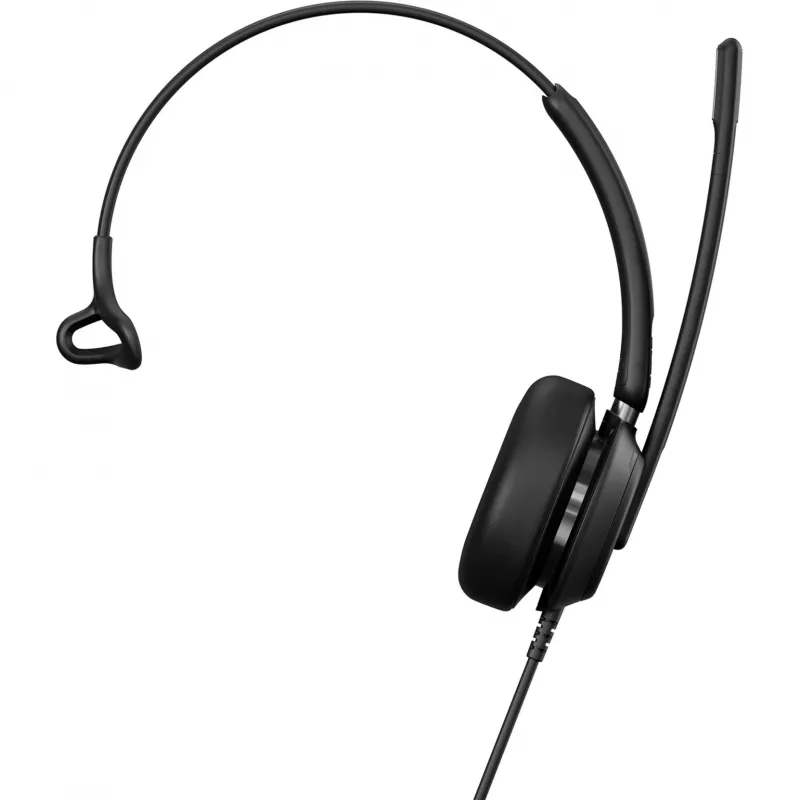Epos IMPACT 730T, Mono-Austele, Vadu MS Teams Sertificēts, 3 Digitālie Mikrofoni, Super-Wideband-Tehnoloģija