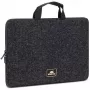 Sleeve maciņš Rivacase 7915 39,6 cm (15,6 collu) Melns Balts