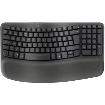 Logitech Wave Keys for Business Graphite tastatūra (2.4GHz/BT, Nordic-613, B2B)