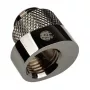Adapteris BitsPower X-Cross G1/4 collīcis uz G1/4 sievišķo, 5 mm nobīde, spīdīgi melns