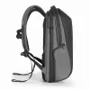 Mugursoma XDDESIGN Bizz Grey P705.932 — ūdensizturīga, viegla pilsētas mugursoma