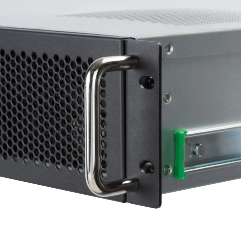 SilverStone RM23-502 Rackmount Server Korpus, ATX, USB 3.0 - 2U - melns
