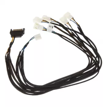 Akasa Flexa FP5S PWM sadalītājkabelis (5 ventilatoriem) - Pīts, 45cm (AK-CBFA07-45)