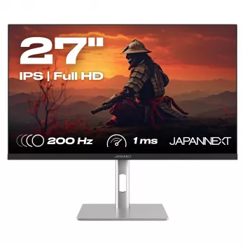 JAPANNEXT JN-I270FHD200F-HSP monitors 68.6 cm (27 collas) 1920 x 1080 pikseļi Full HD LED Sudrabs