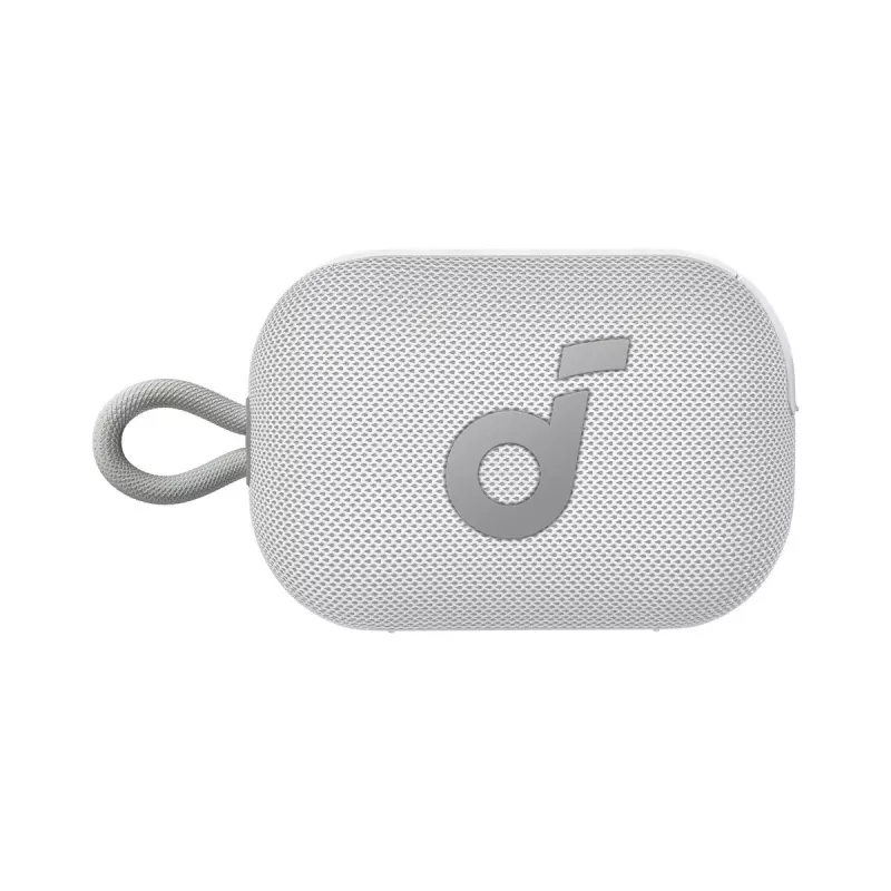 Ballīšu skaļrunis Soundcore Select 4 Go — Balts, 5 W RMS, IP67, 18 h akumulators, portatīvs